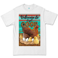 White Western Welcome To Our Coop Premium Tee - LillyAllenDesigns