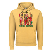 Vintage Mustard santa favorite medical assistant Vintage Hoodie - MaliasSmallBusiness