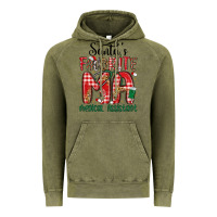 Vintage Olive santa favorite medical assistant Vintage Hoodie - MaliasSmallBusiness