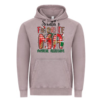 Vintage Zinc santa favorite medical assistant Vintage Hoodie - MaliasSmallBusiness