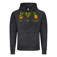 Vintage Black Peace Love Pineapple Vintage Hoodie - Jasminsmagicworld