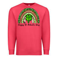 Cardinal Happy St. Patrick's Day rainbow Premium Sweatshirt - OliviaCreatesArt