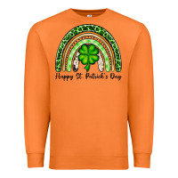 Carrot Happy St. Patrick's Day rainbow Premium Sweatshirt - OliviaCreatesArt
