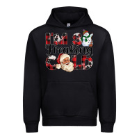 Black Im So Freaking Cold Urban Hoodie - CowhideDigitalArt