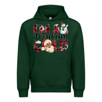Foreset Green Im So Freaking Cold Urban Hoodie - CowhideDigitalArt