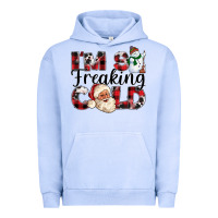 Pigment Grape Ice Im So Freaking Cold Urban Hoodie - CowhideDigitalArt
