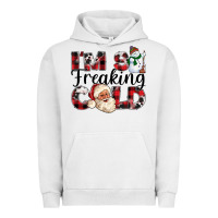 Pigment Lunar Rock Im So Freaking Cold Urban Hoodie - CowhideDigitalArt