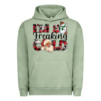 Pigment Oil Green Im So Freaking Cold Urban Hoodie - CowhideDigitalArt