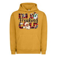 Pigment Peanut Butter Im So Freaking Cold Urban Hoodie - CowhideDigitalArt