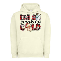 Pigment Pistachio Im So Freaking Cold Urban Hoodie - CowhideDigitalArt