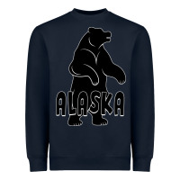 Navy Alaska Bear Heavyweight Sweatshirt - Bettercallsaul