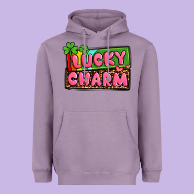 St. Patrick's Lucky Charm Heavyweight Hoodie Designed By Oliviacreatesart