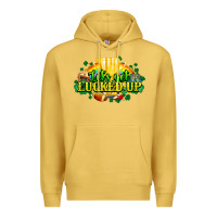 Antique Gold St. Patrick's Day American Football Premium Hoodie - HowdyJamesFarm