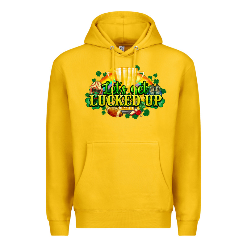 St. Patrick's Day American Football Premium Hoodie by HowdyJamesFarm | Teevron
