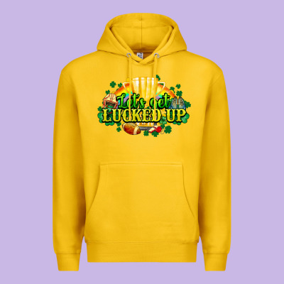 St. Patrick's Day American Football Premium Hoodie Designed By Howdyjamesfarm