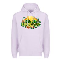 Lilac St. Patrick's Day American Football Premium Hoodie - HowdyJamesFarm
