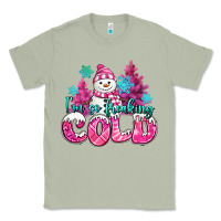 Im So Freaking Cold Pink Christmas Snowman Classic Tee | Teevron
