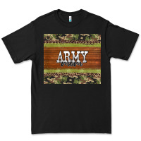 Black army mom leopard glitter camouflage Premium Tee - BarkalooDesign