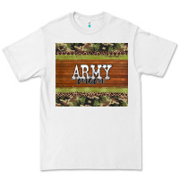 White army mom leopard glitter camouflage Premium Tee - BarkalooDesign