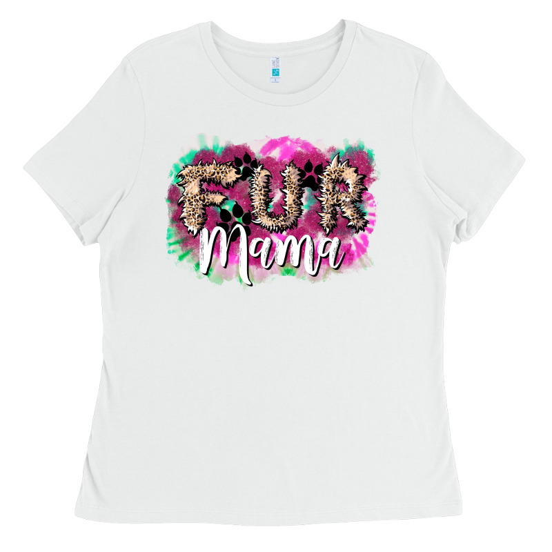 Fur Mama Ladies Tee by NancyCooperArtShop | Teevron