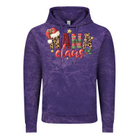 Cloud Purple nana claus Vintage Hoodie - MaliasSmallBusiness