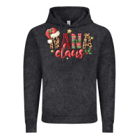 Vintage Black nana claus Vintage Hoodie - MaliasSmallBusiness