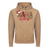 Vintage Coffee nana claus Vintage Hoodie - MaliasSmallBusiness