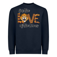 Navy For the Love of the Lions Heavyweight Sweatshirt - Bettercallsaul