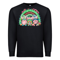 Black Easter gnomes rainbow Premium Sweatshirt - OliviaCreatesArt