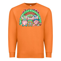 Carrot Easter gnomes rainbow Premium Sweatshirt - OliviaCreatesArt