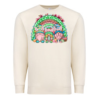 Sandshell Easter gnomes rainbow Premium Sweatshirt - OliviaCreatesArt