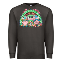 Smoke Easter gnomes rainbow Premium Sweatshirt - OliviaCreatesArt