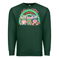 Sports Green Easter gnomes rainbow Premium Sweatshirt - OliviaCreatesArt