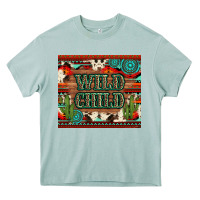 Arona wild chıld aztec gemstone and cactus Heavy Core Tee - Artiststas