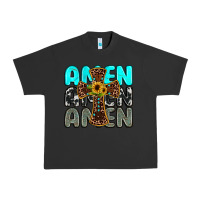 Pigment Black amen Urban Heavy Tee - JahusDesignShop