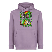 Lavender St. Patrick's It's a good day to have a lucky day Heavyweight Hoodie - OliviaCreatesArt