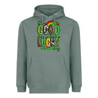 Sage St. Patrick's It's a good day to have a lucky day Heavyweight Hoodie - OliviaCreatesArt