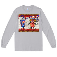 Moon Dust usa hot dog coca tumbler Long Sleeve Tee - BarkalooDesign