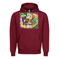 Burgundy cajun to the core Zipper Hoodie - CowGirlArtShop