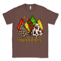 Chestnut happy holidays with christmas tree Classic Tee - MaliasSmallBusiness