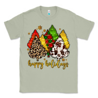 Matcha happy holidays with christmas tree Classic Tee - MaliasSmallBusiness