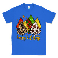 True Royal happy holidays with christmas tree Classic Tee - MaliasSmallBusiness