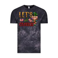 Cloud Black Let's get crackin Christmas Vintage Tee - NancyCooperArtShop