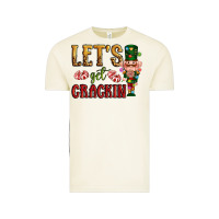 Vintage Arctic Let's get crackin Christmas Vintage Tee - NancyCooperArtShop