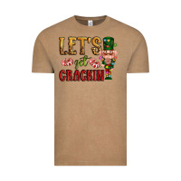 Vintage Coffee Let's get crackin Christmas Vintage Tee - NancyCooperArtShop
