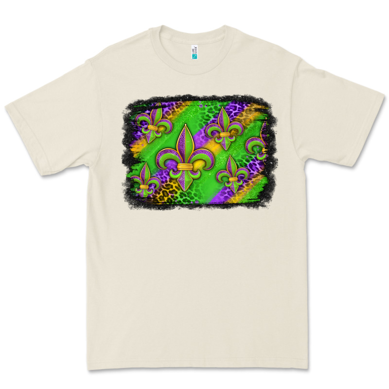 Mardi Gras Fleur De Lis Background Premium Tee by Jasminsmagicworld | Teevron