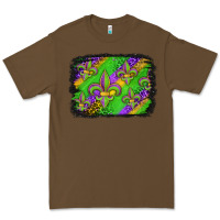 Cacao mardi gras fleur de lis background Premium Tee - Jasminsmagicworld