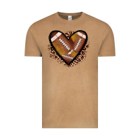 Heart Football Vintage Tee | Teevron