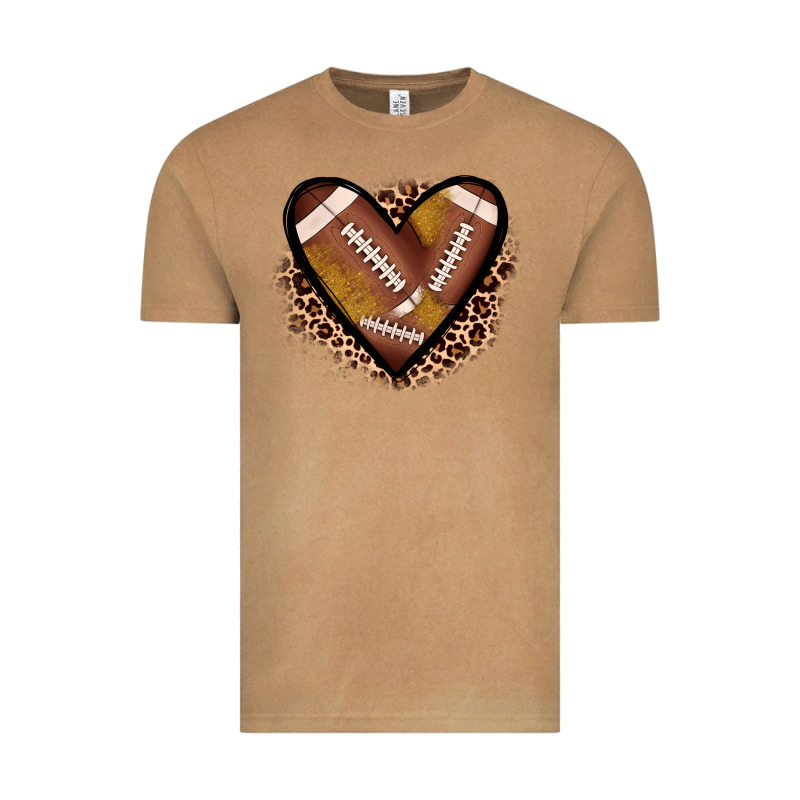 Heart Football Vintage Tee by JahusDesignShop | Teevron