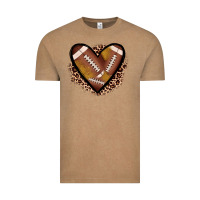 Vintage Coffee heart football Vintage Tee - JahusDesignShop